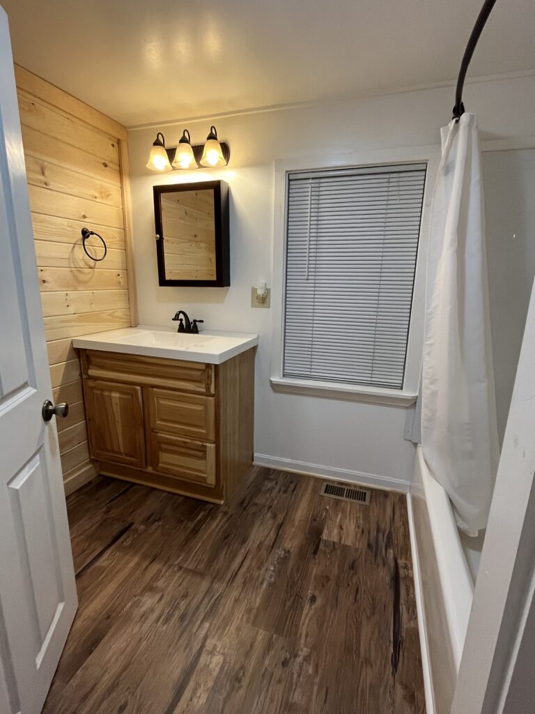 After Cabin Bathroom Project