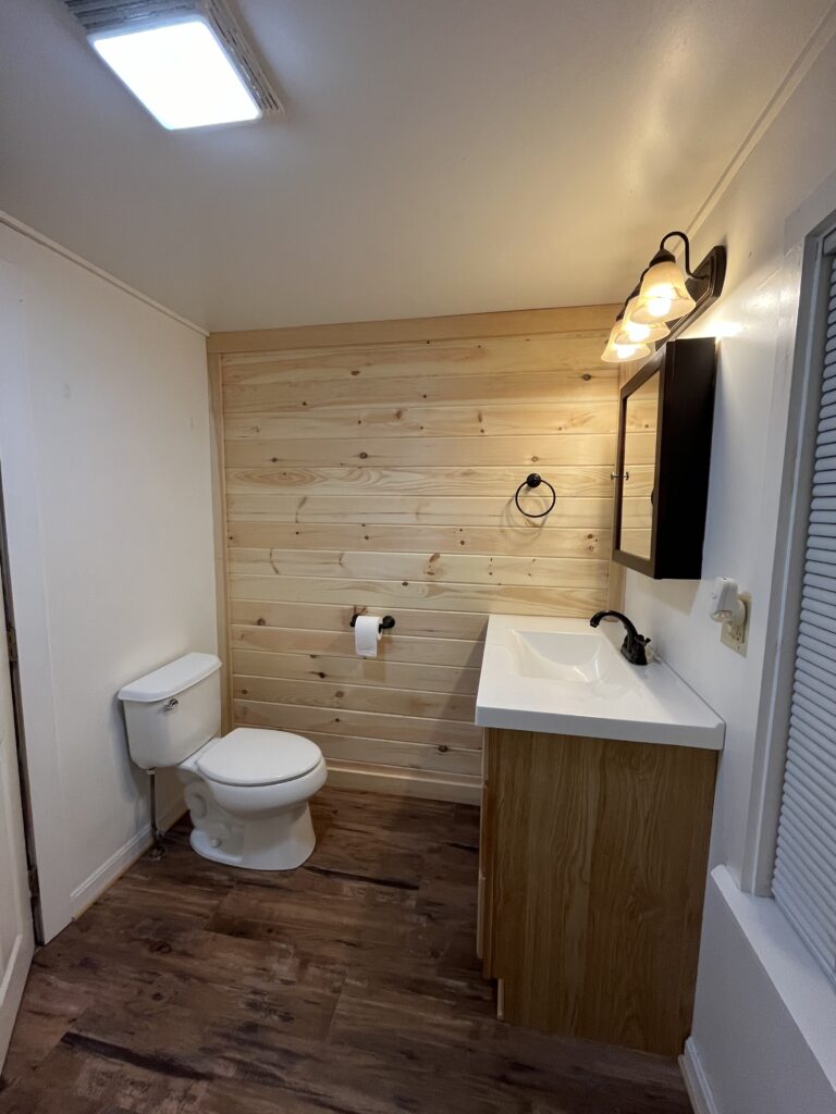 After Cabin Bathroom Project
